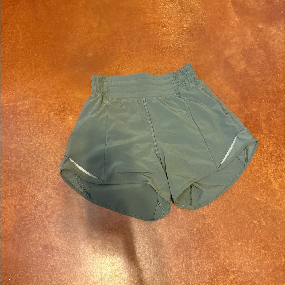 lululemon athletica Dark Green Athletic Shorts